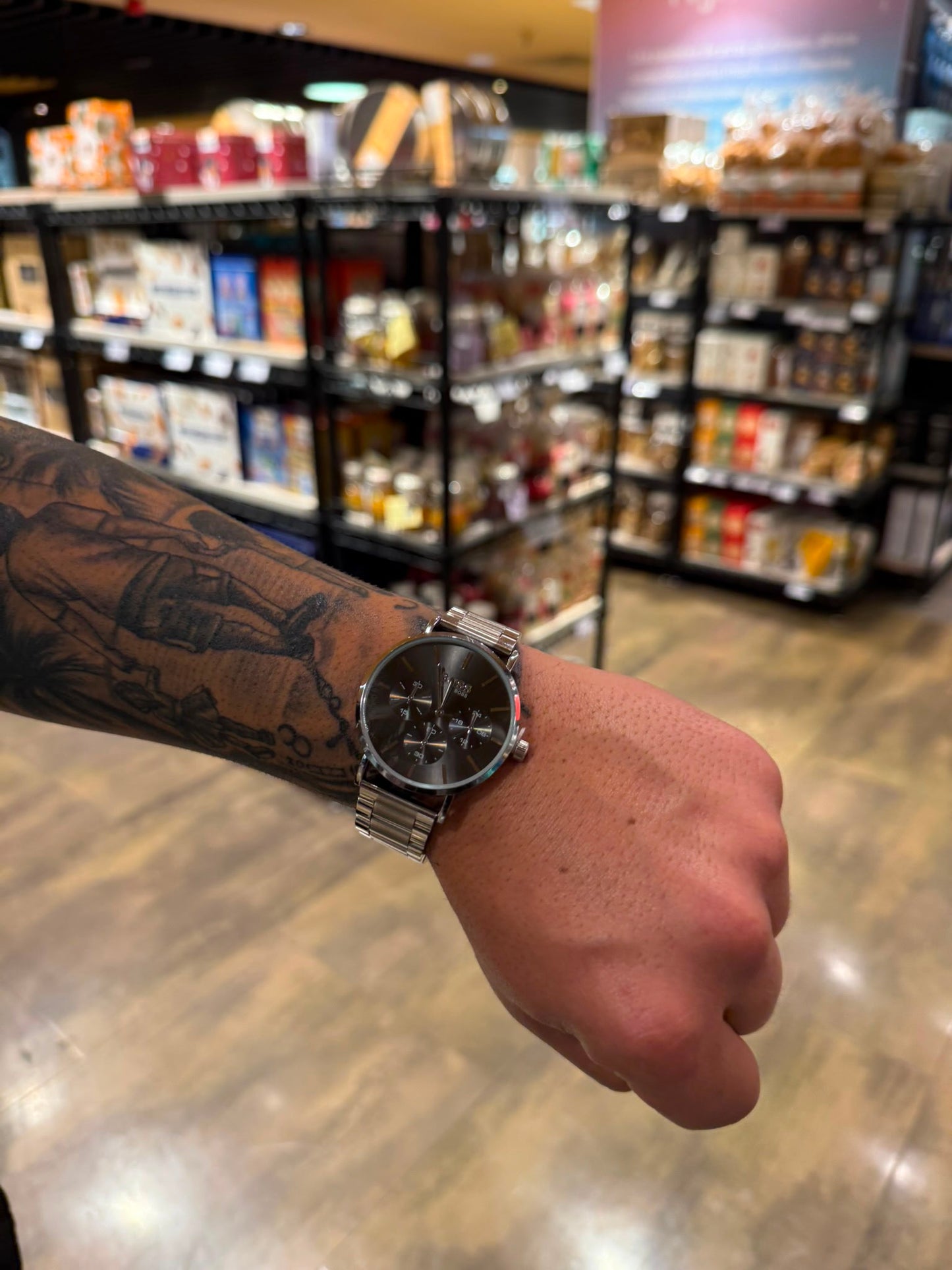 Hugo Boss Con Caja Original Y Pulsera De Regalo