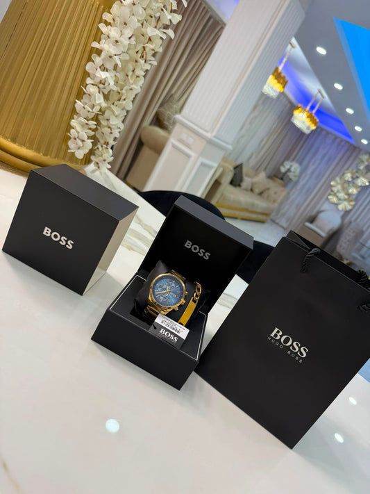 Hugo Boss Con Caja Original Y Pulsera De Regalo