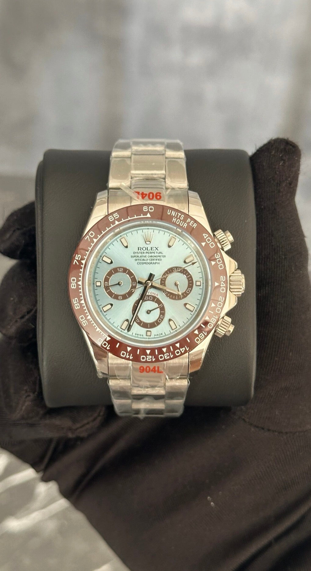 Rolex Daytona Esfera Azul Claro