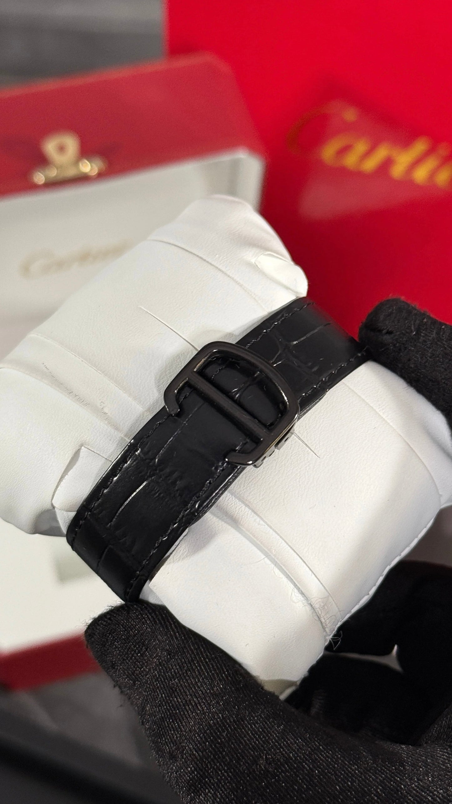 Cartier Santos Full Negro