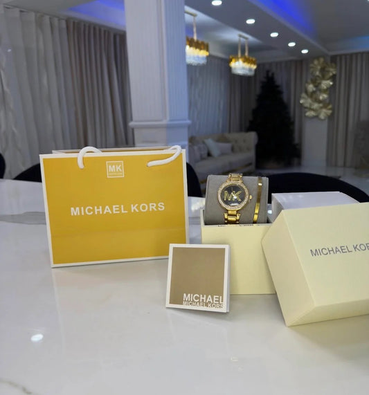 Michael Kors Mujer Con Caja Original Y Pulsera De Regalo
