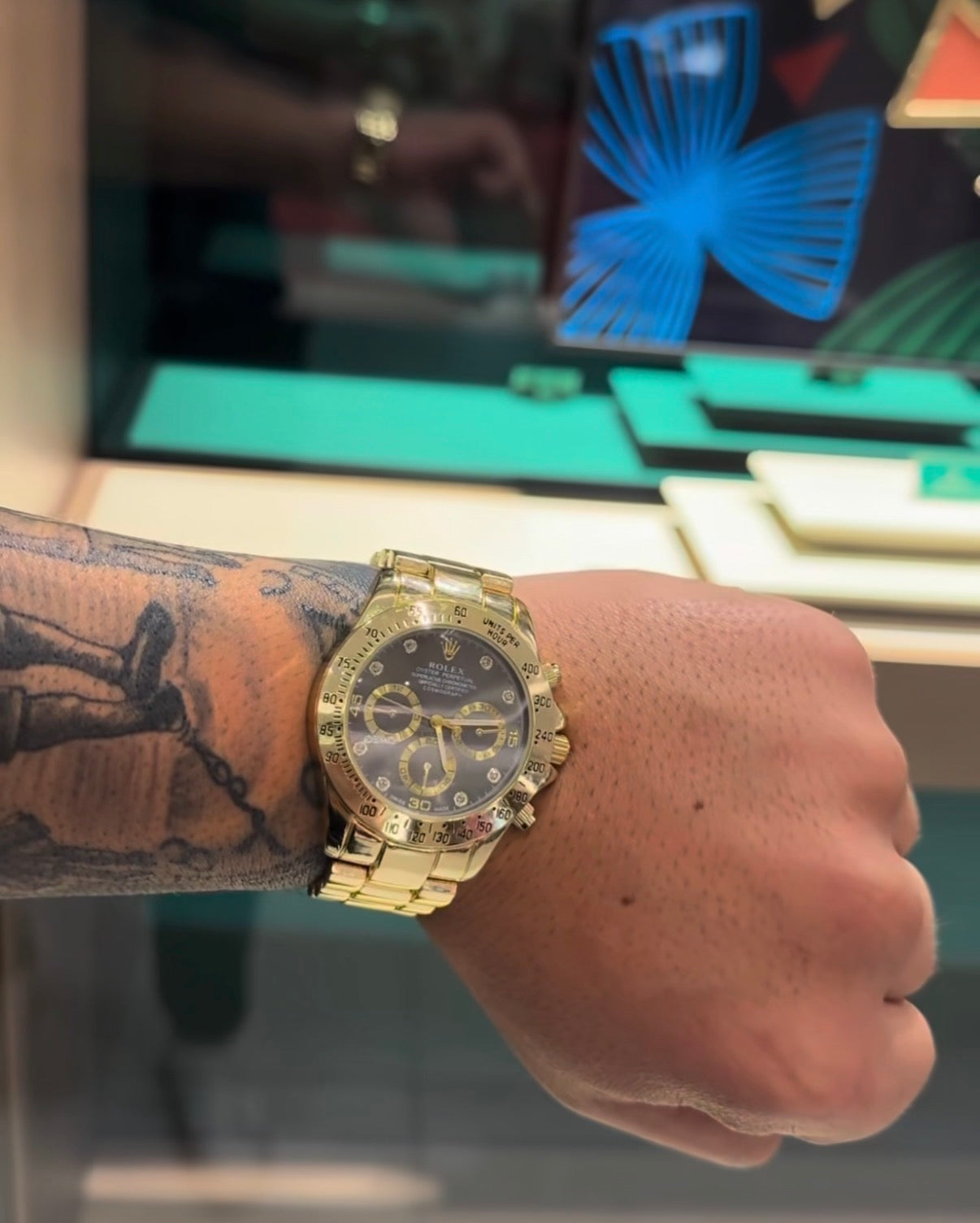 Rolex Daytona Con Caja Original Y Pulsera De Regalo