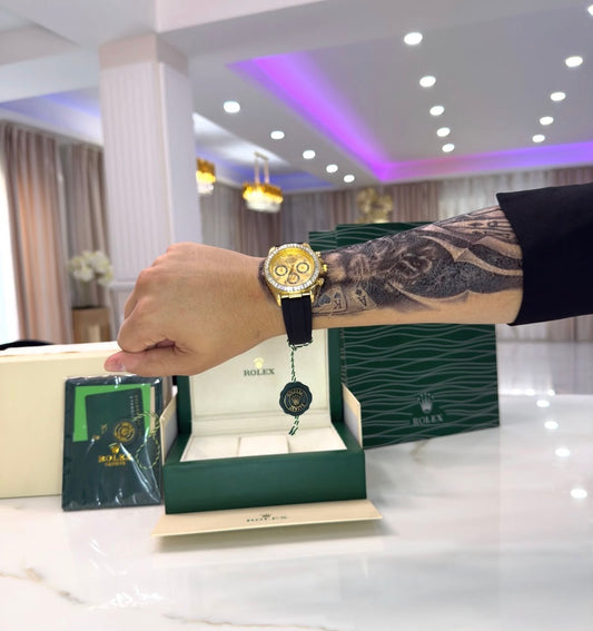 Rolex Daytona Con Caja Original Y Pulsera De Regalo