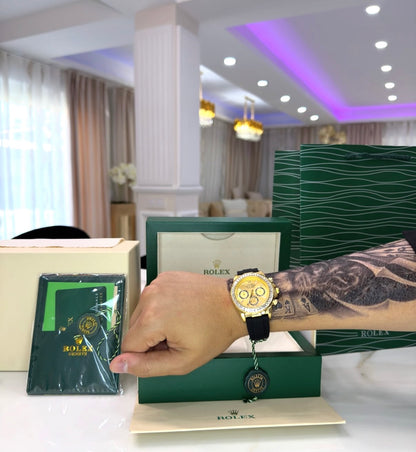 Rolex Daytona Con Caja Original Y Pulsera De Regalo