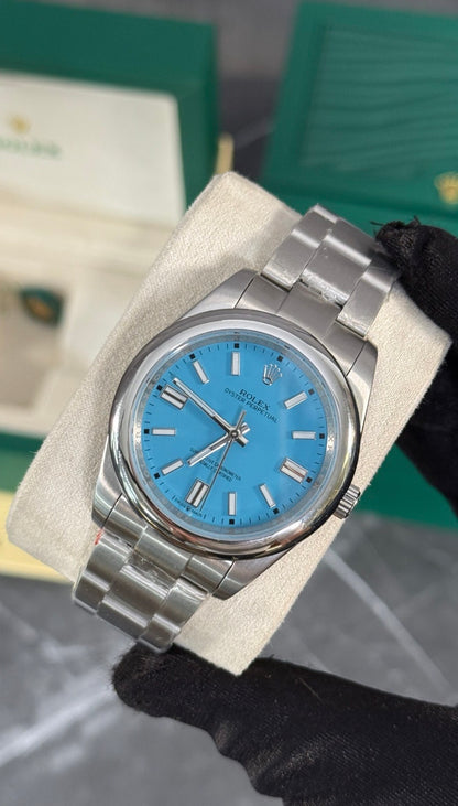 Rolex Classic Esfera Azul Cielo