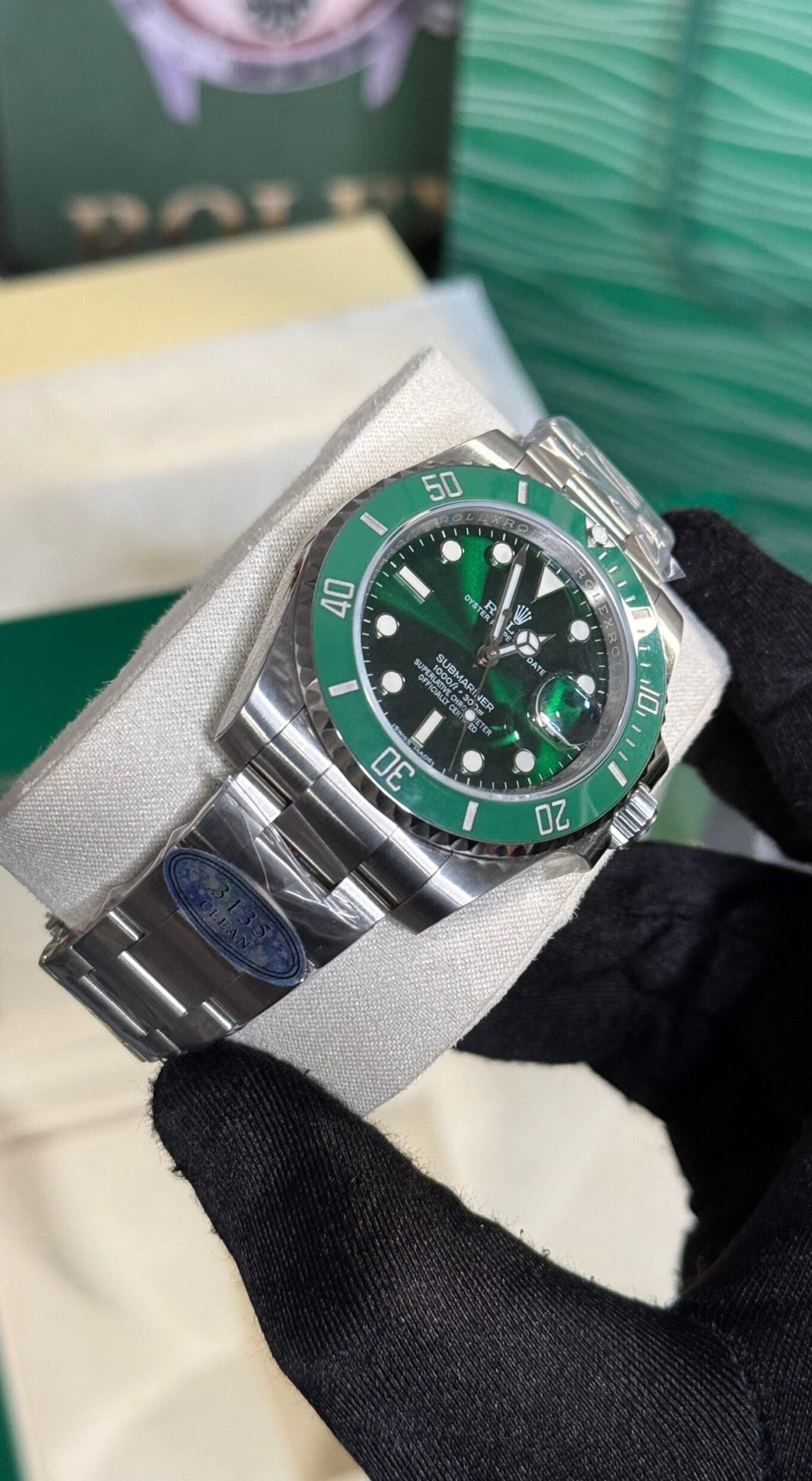Rolex Submariner Esfera Verde Super Clon