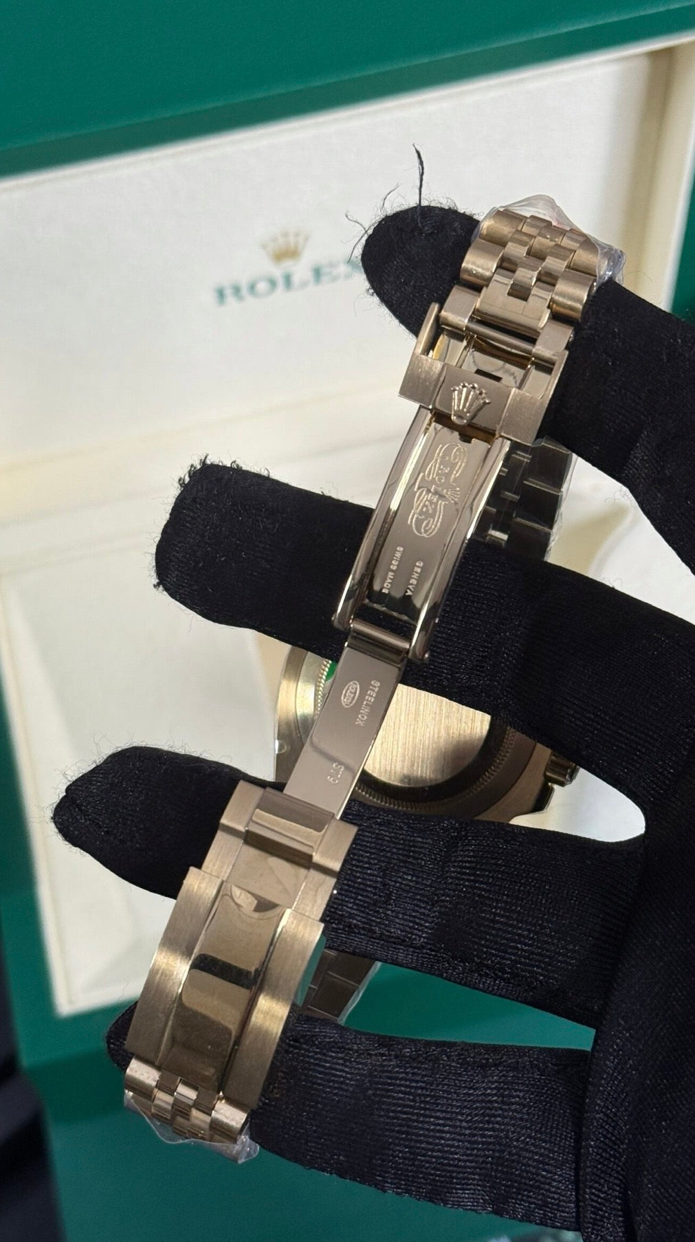 Rolex Gmt Master Jub Oro Esfera Negra