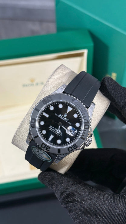 Rolex Yatch - Master Plata / Negro Super Clon