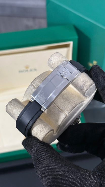 Rolex Yatch - Master Plata / Negro Super Clon