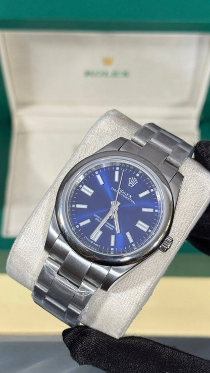 Rolex Oyster Perpetual Esfera Azul