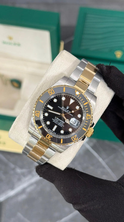 Rolex Submariner Bicolor Esfera Negra