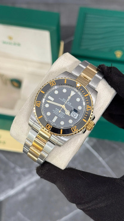 Rolex Submariner Bicolor Esfera Negra