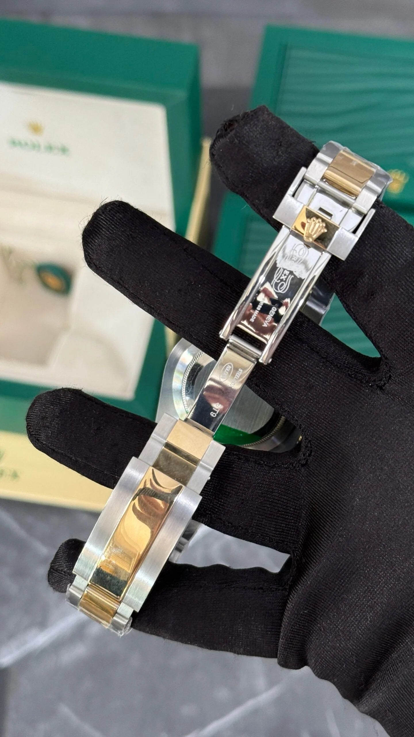 Rolex Submariner Bicolor Esfera Negra