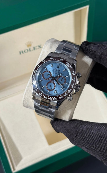 Rolex Daytona Platino Esfera Azul