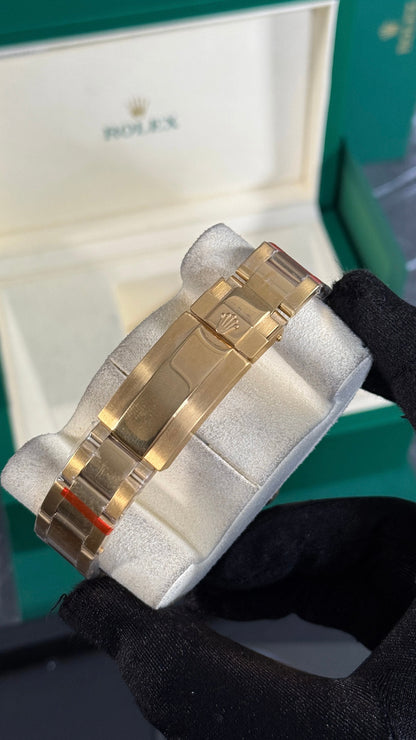 Rolex Rainbow Esfera Oro / Diamantes