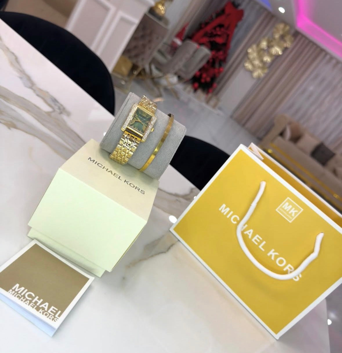 Michael Kors Mujer Con Caja Original Y Pulsera De Regalo
