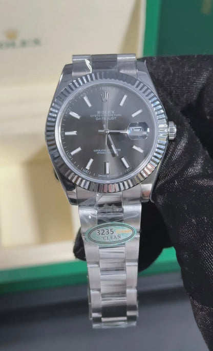 Rolex Datejust Esfera Gris Superclon