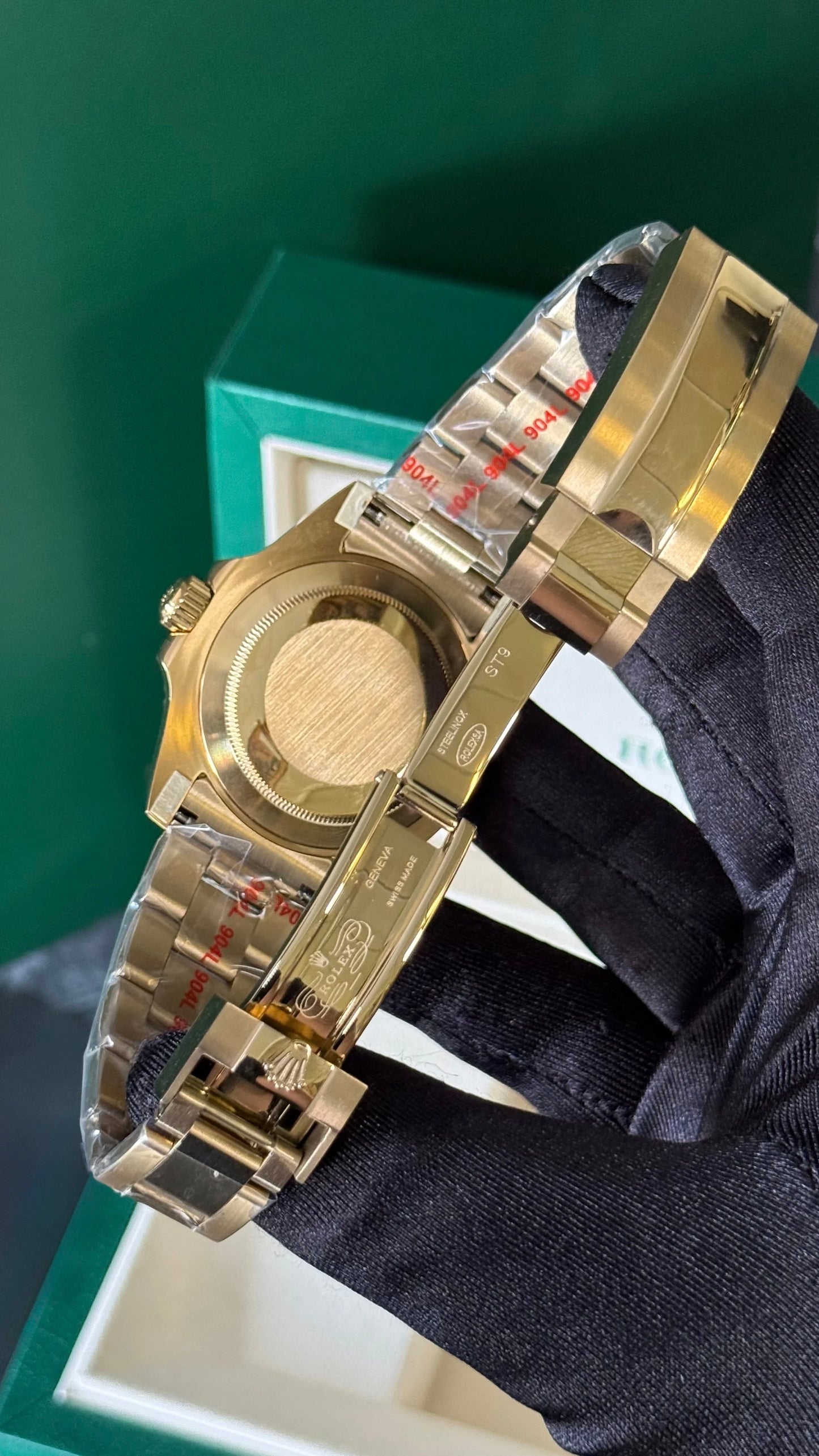 Rolex Submariner Oro Esfera Verde