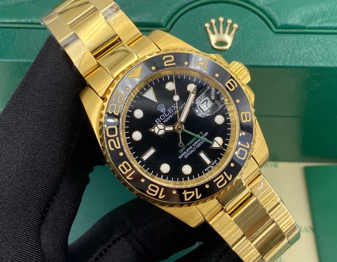 Rolex Submariner Oro Esfera Negra