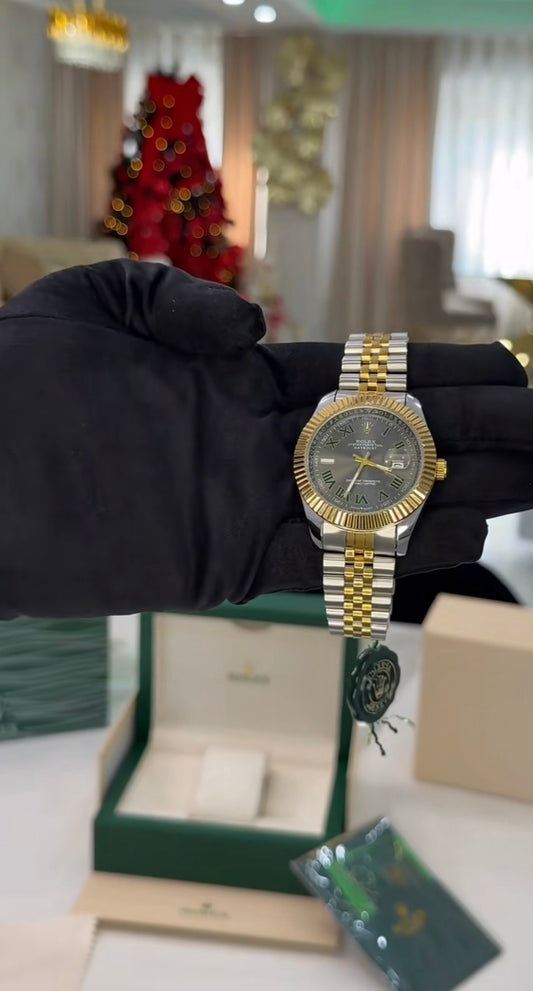 Rolex Datejust Con Caja Original Y Pulsera De Regalo