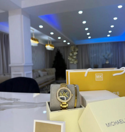 Michael Kors Mujer Con Caja Original Y Pulsera De Regalo