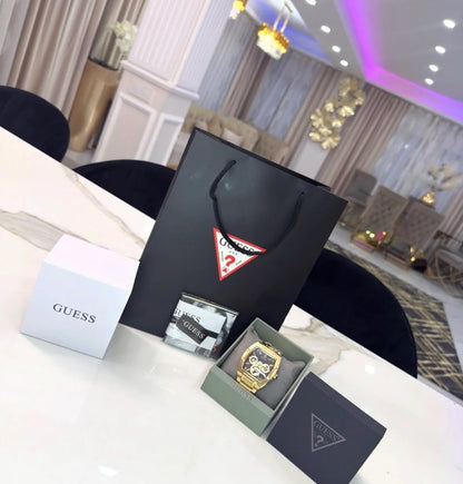 Guess Con Caja Original Y Pulsera De Regalo