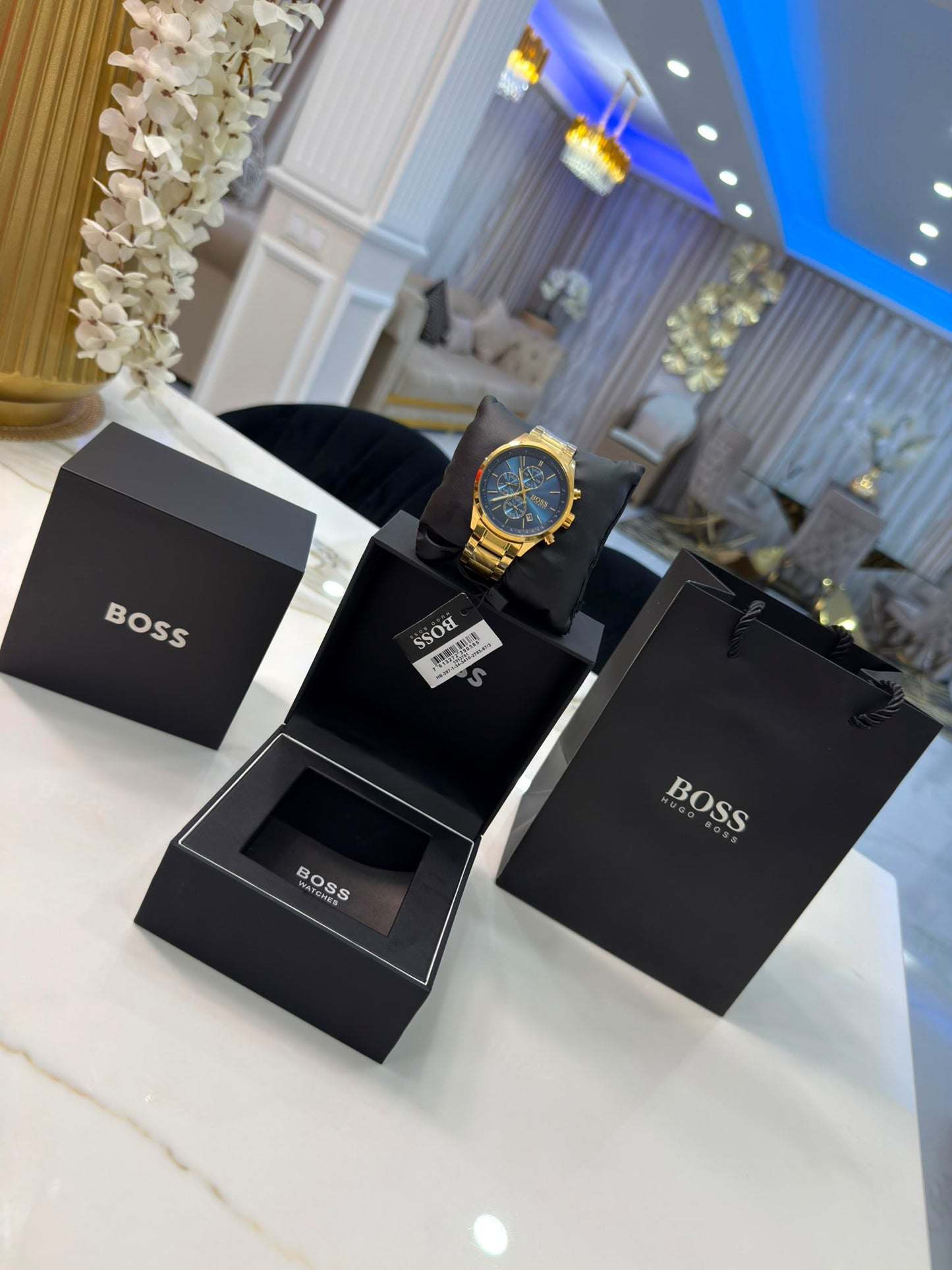 Hugo Boss Con Caja Original Y Pulsera De Regalo